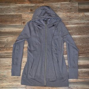 **Athleta Gray Warmup Jacket**